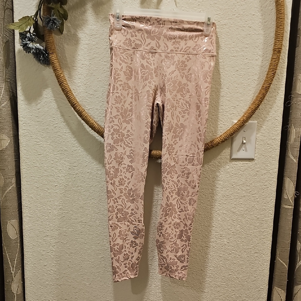 Floral Pink Women's Leggings